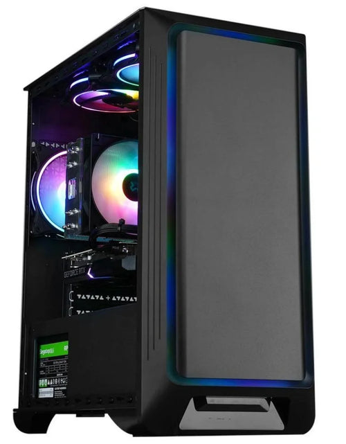 Load image into Gallery viewer, Gaming Desktop PC, AMD Ryzen 5 5500, Radeon RX 6600 8G , 16GB RAM, 1TB SSD, Windows 11 Home
