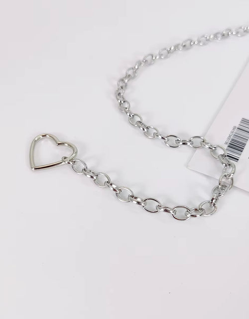 Load image into Gallery viewer, Women Fashion Heart Shaped Metal Waist Chain Belt Waistband Accessories
